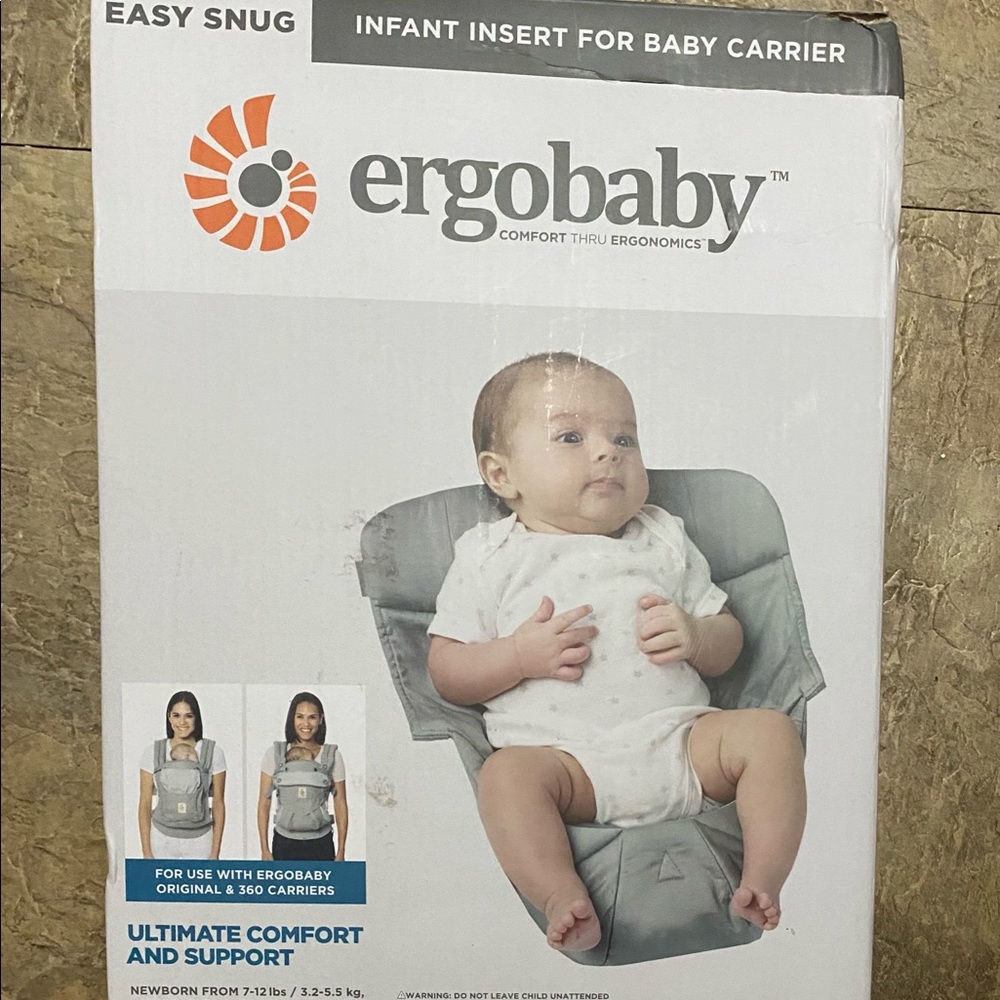 Ergo baby infant  insert